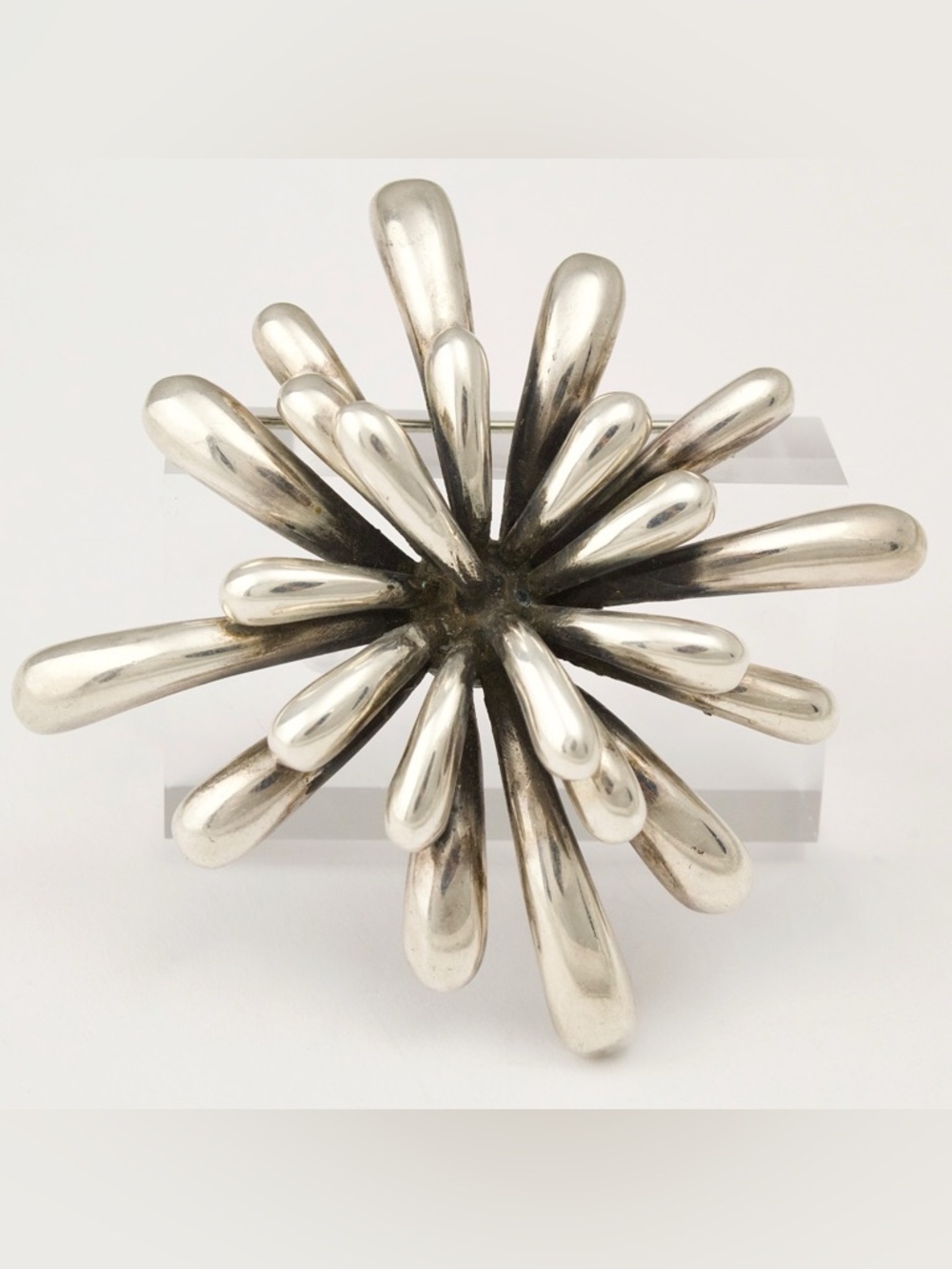 Vintage Zina of Beverly Hills Sterling Silver “Fireworks” Brooch